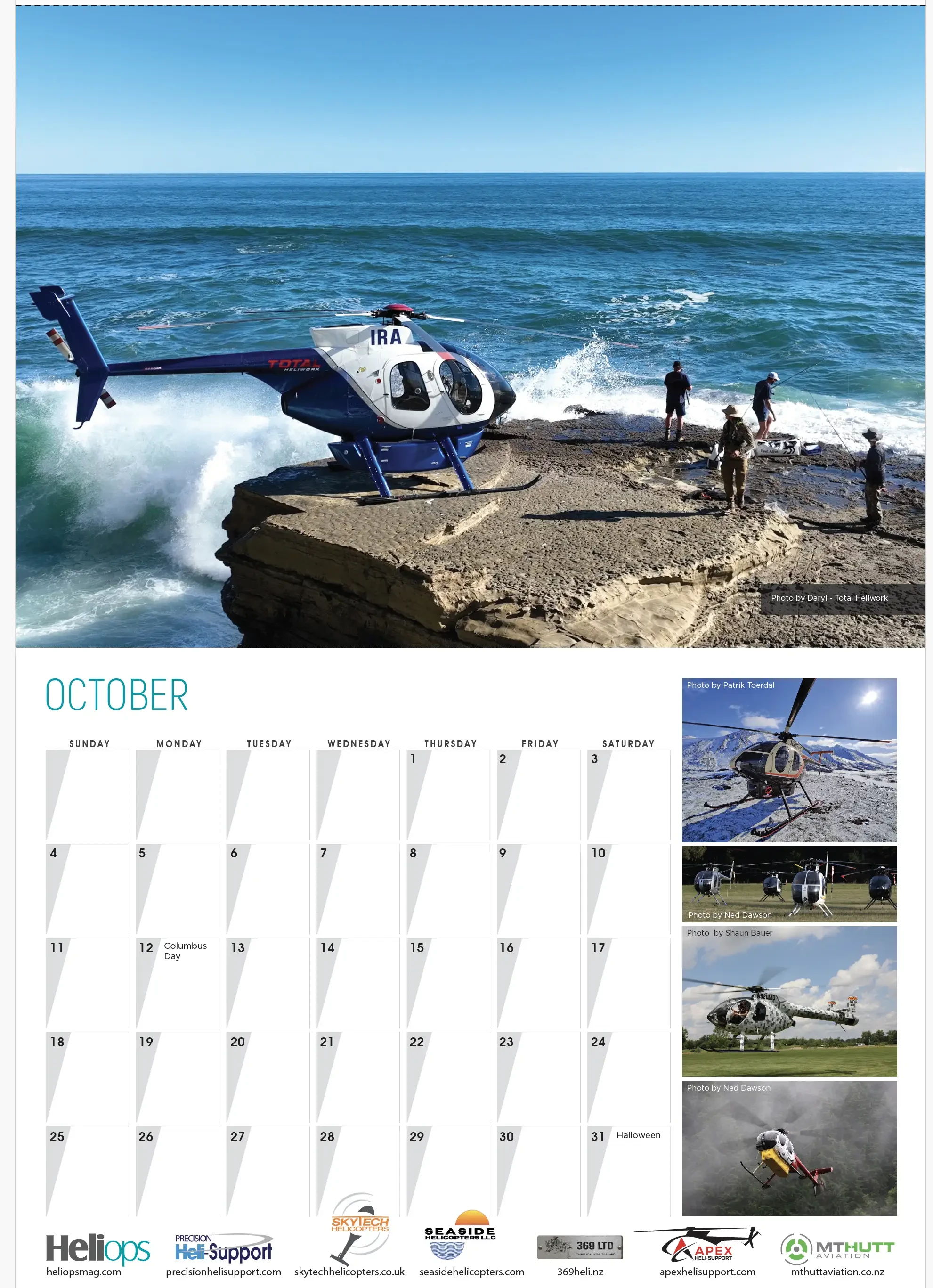 2026 MD500s at Work Calendar