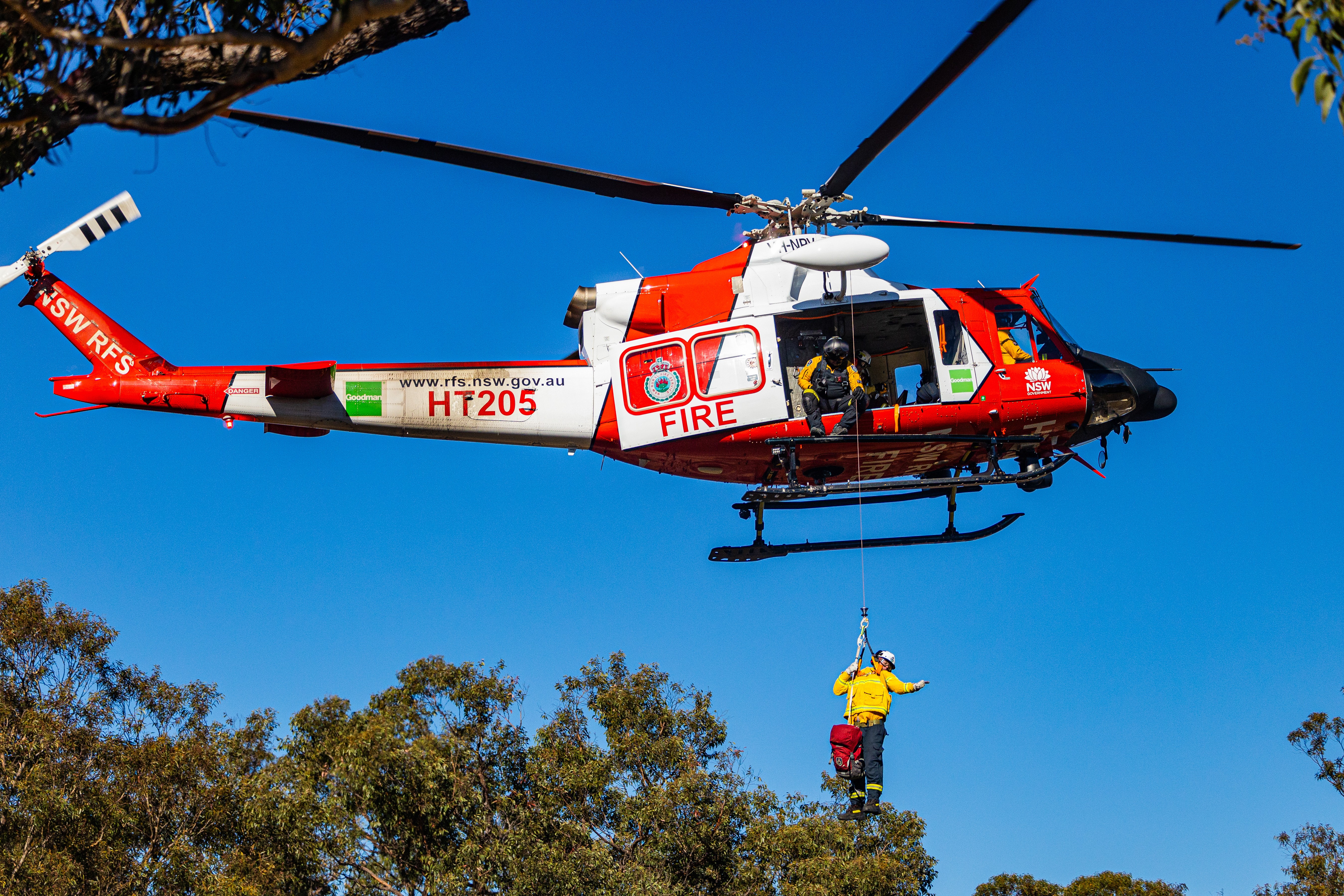NSW Rural Fire Service - Helicopter Insertion Techniques Recertification