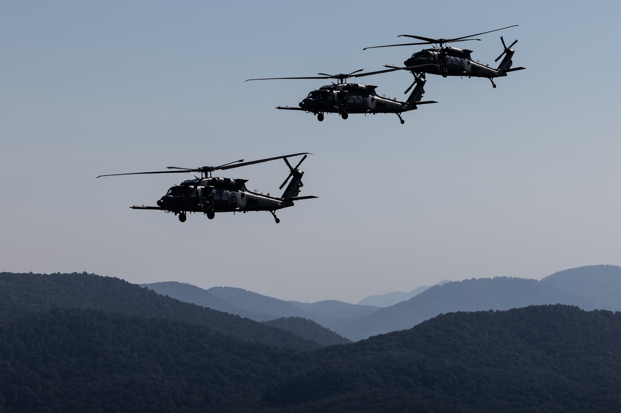 Formation through the mountains