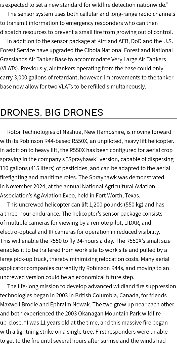 is expected to set a new standard for wildfire detection nationwide.” The sensor system uses both cellular and long r...