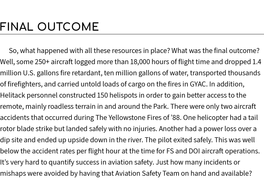  Final Outcome So, what happened with all these resources in place? What was the final outcome? Well, some 250+ aircr...