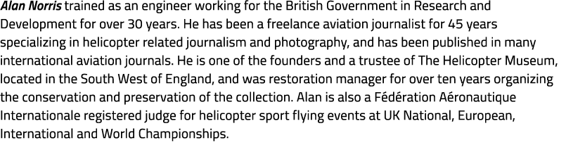 Alan Norris trained as an engineer working for the British Government in Research and Development for over 30 years. ...