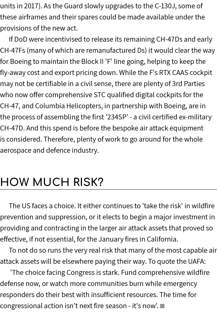 units in 2017). As the Guard slowly upgrades to the C 130J, some of these airframes and their spares could be made av...