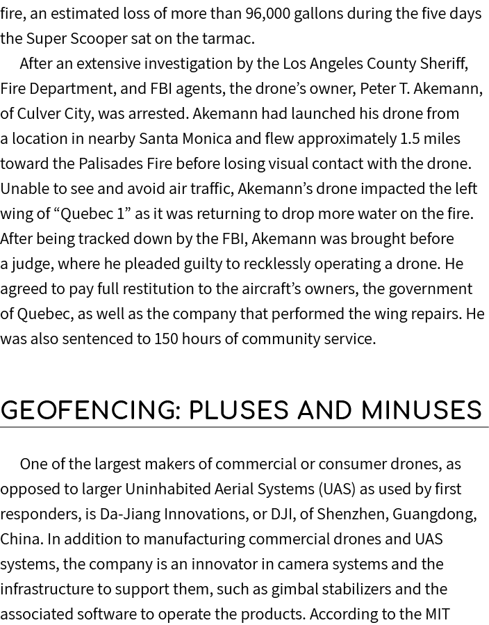 fire, an estimated loss of more than 96,000 gallons during the five days the Super Scooper sat on the tarmac. After a...