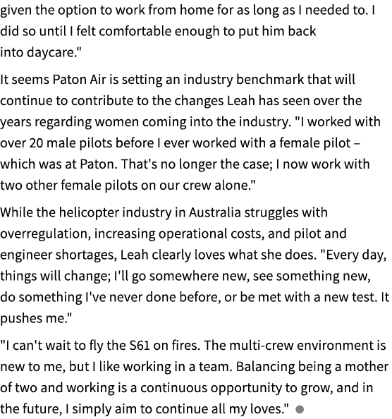 given the option to work from home for as long as I needed to. I did so until I felt comfortable enough to put him ba...