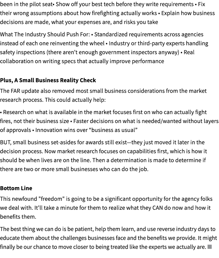 been in the pilot seat• Show off your best tech before they write requirements • Fix their wrong assumptions about ho...
