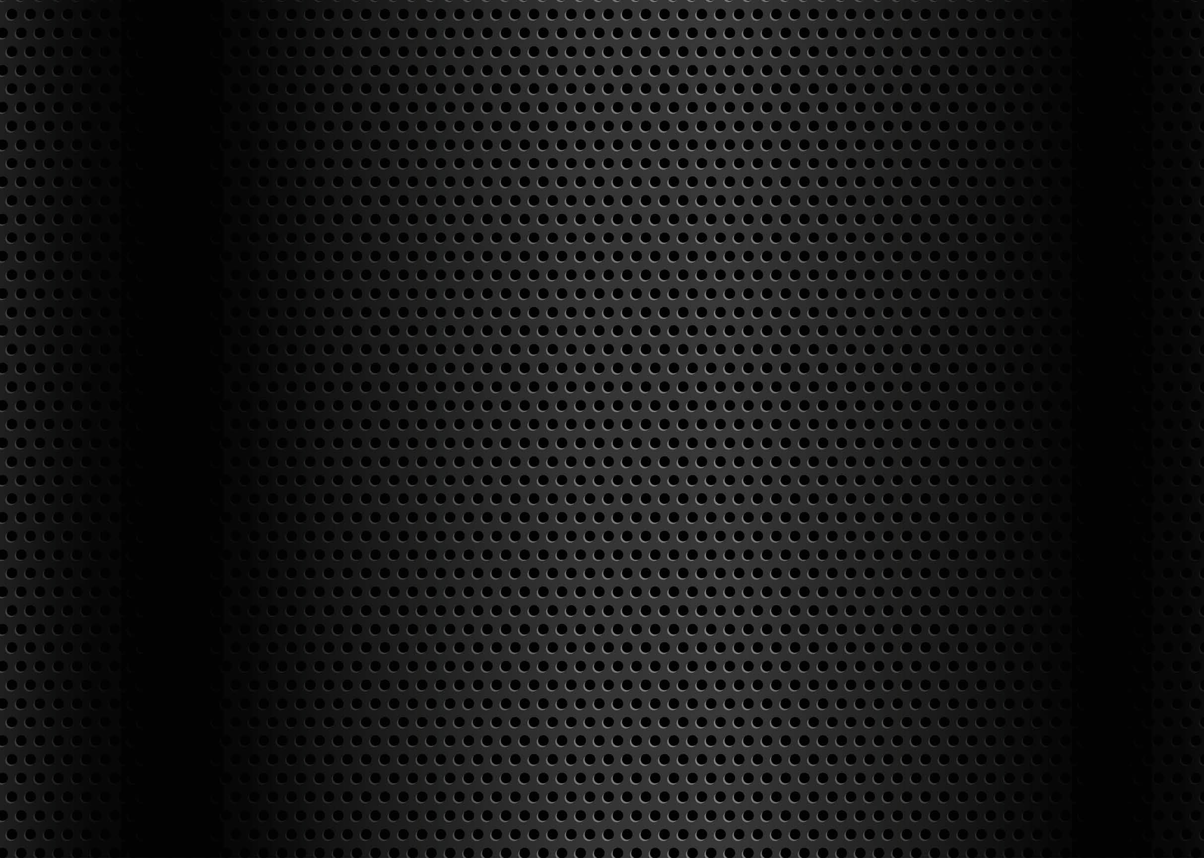 black metallic background with detailed circular mesh