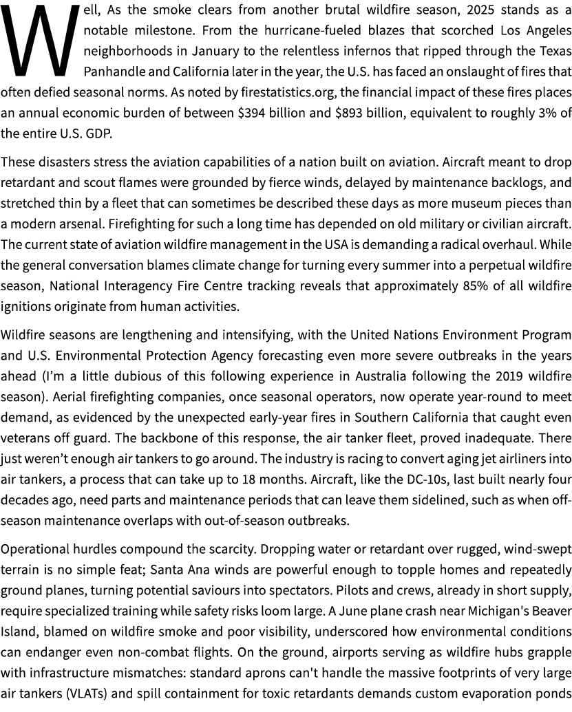 Well, As the smoke clears from another brutal wildfire season, 2025 stands as a notable milestone. From the hurricane...
