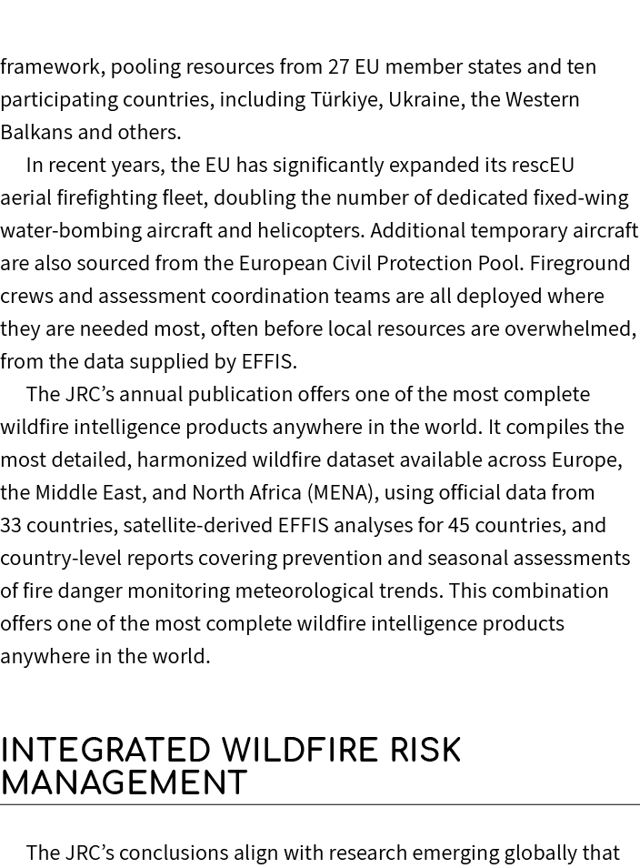 framework, pooling resources from 27 EU member states and ten participating countries, including T rkiye, Ukraine, th...