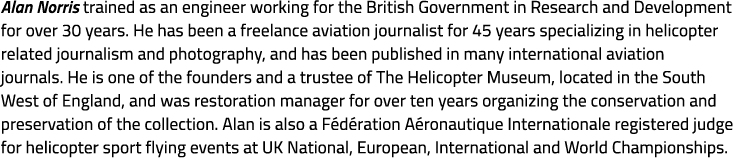 Alan Norris trained as an engineer working for the British Government in Research and Development for over 30 years. ...