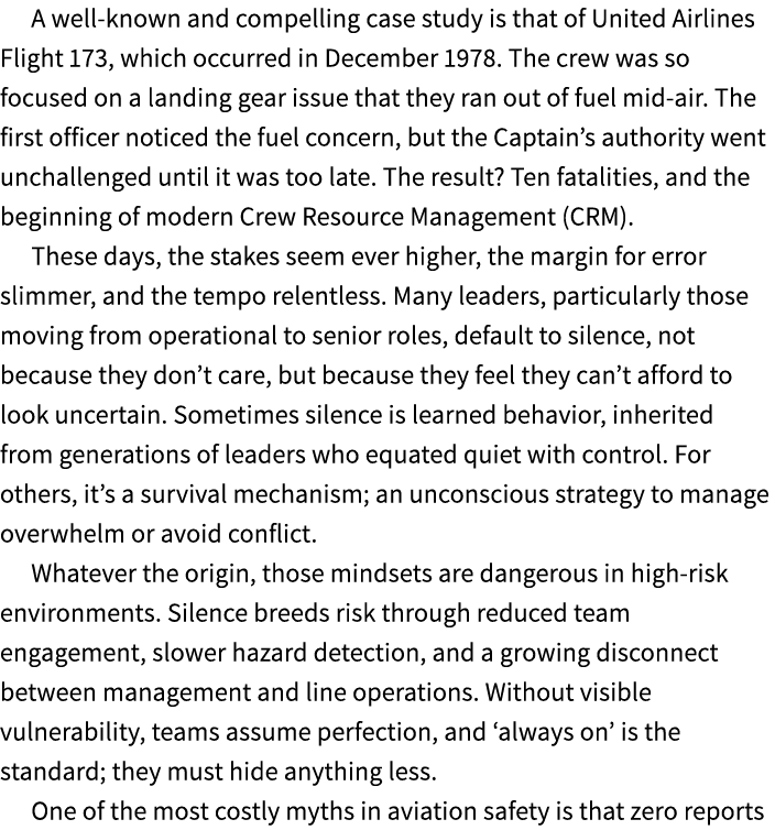 A well known and compelling case study is that of United Airlines Flight 173, which occurred in December 1978. The cr...