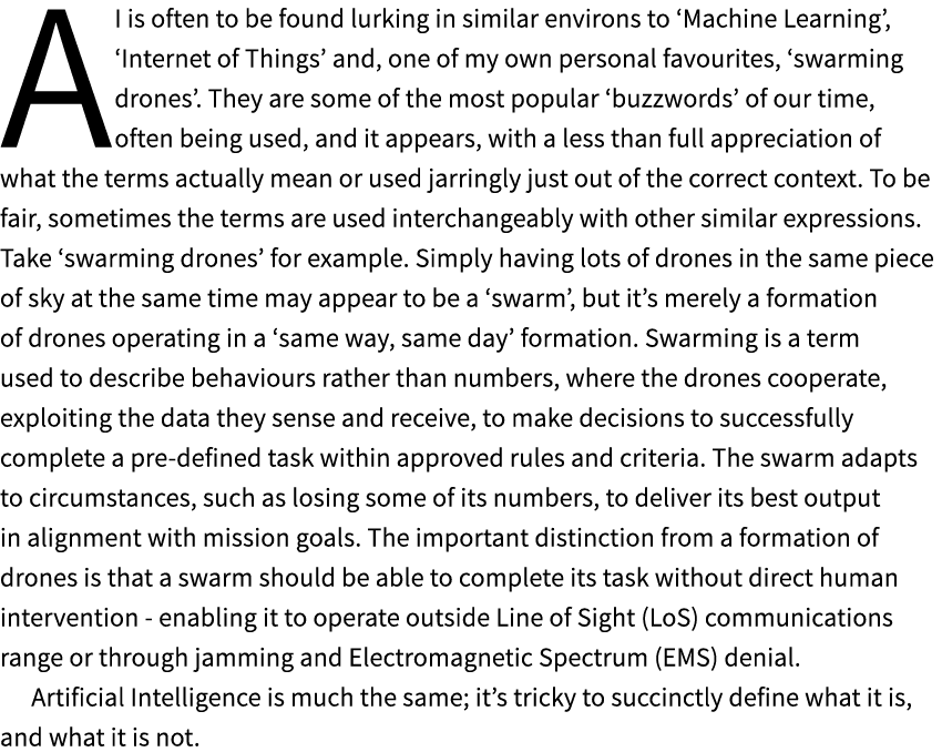 AI is often to be found lurking in similar environs to ‘Machine Learning’, ‘Internet of Things’ and, one of my own pe...
