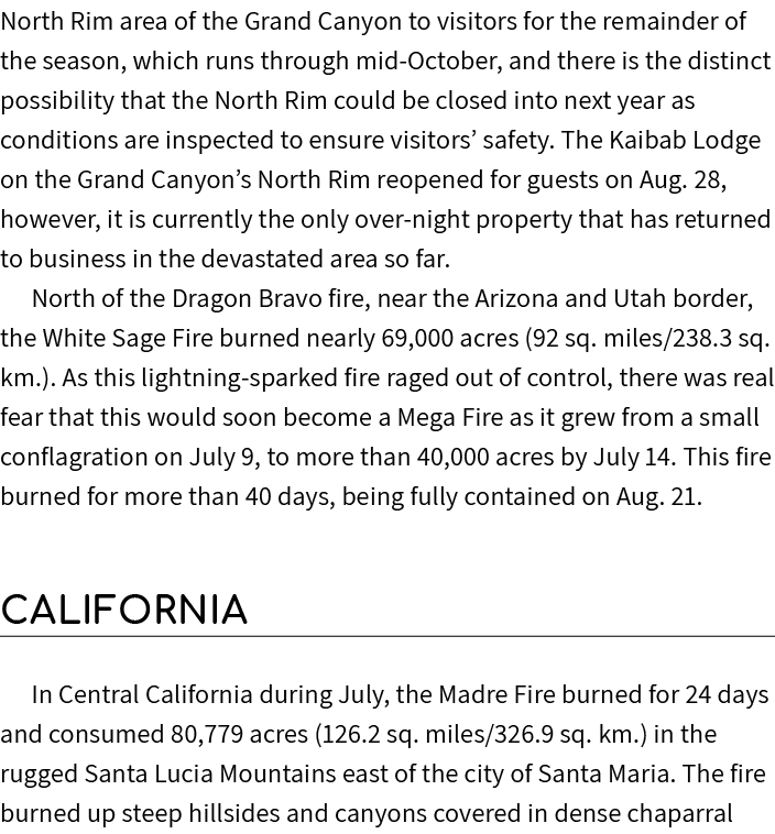 North Rim area of the Grand Canyon to visitors for the remainder of the season, which runs through mid October, and t...