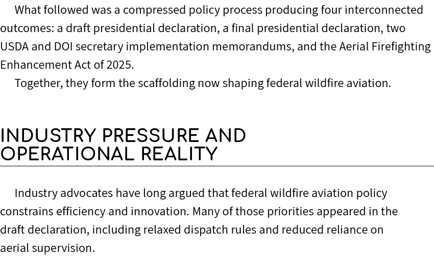 What followed was a compressed policy process producing four interconnected outcomes: a draft presidential declaratio...