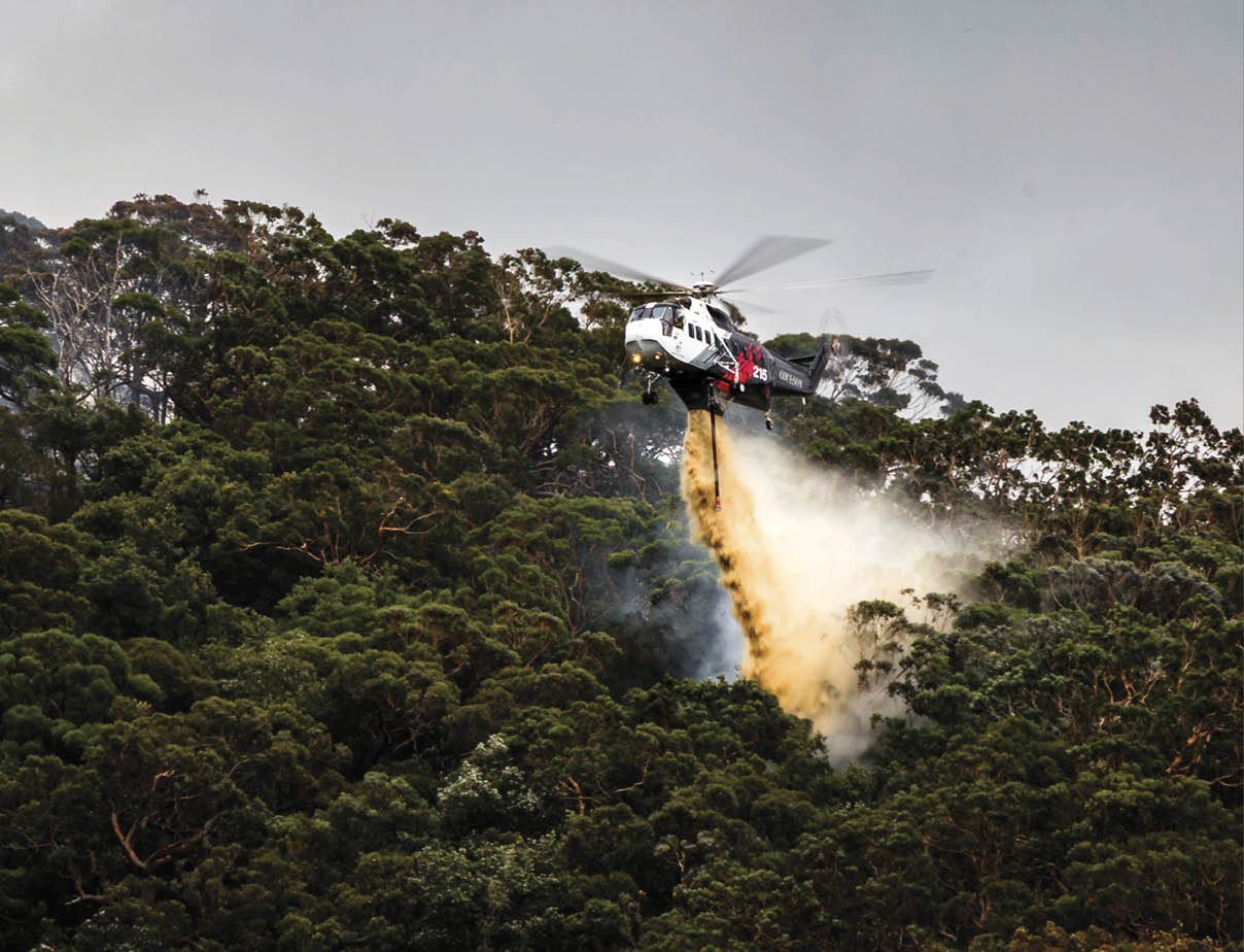 Three fire trucks are driving down a dirt road. AI generated content