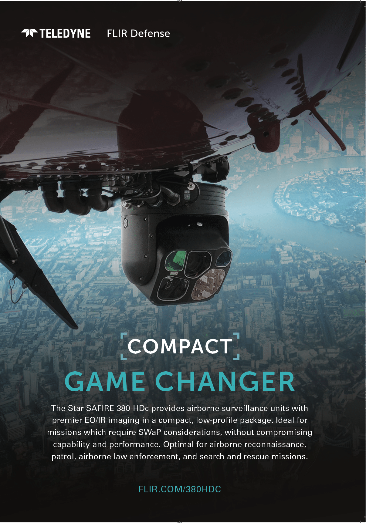 An advertisement for a compact game changer. AI generated content