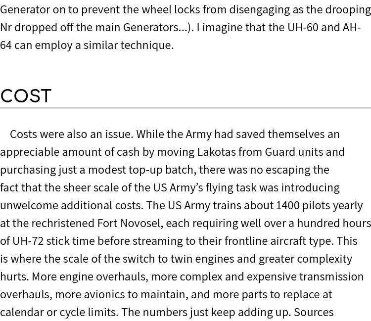 Generator on to prevent the wheel locks from disengaging as the drooping Nr dropped off the main Generators...). I im...