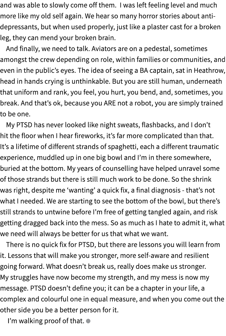 and was able to slowly come off them. I was left feeling level and much more like my old self again. We hear so many ...