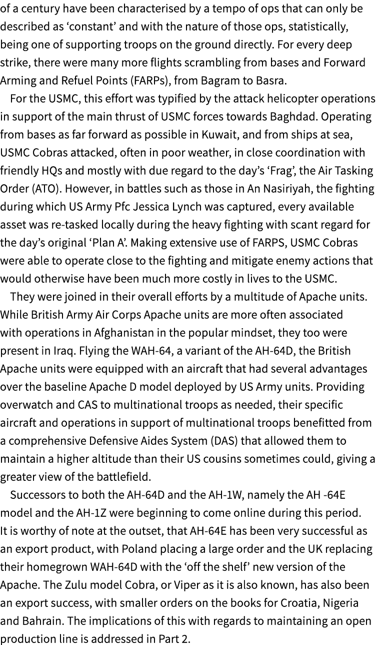 of a century have been characterised by a tempo of ops that can only be described as ‘constant’ and with the nature o...