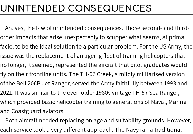 Unintended Consequences Ah, yes, the law of unintended consequences. Those second and third order impacts that arise ...
