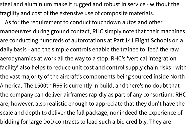 steel and aluminium make it rugged and robust in service without the fragility and cost of the extensive use of compo...