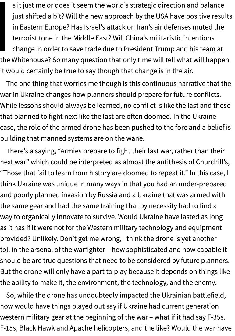 Is it just me or does it seem the world’s strategic direction and balance just shifted a bit? Will the new approach b...