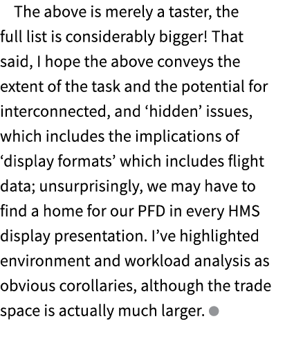 The above is merely a taster, the full list is considerably bigger! That said, I hope the above conveys the extent of...