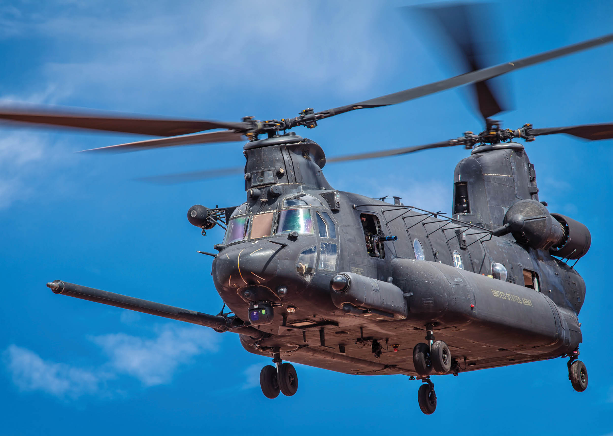 MH-47 in flight