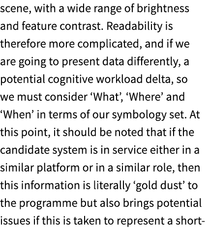 scene, with a wide range of brightness and feature contrast. Readability is therefore more complicated, and if we are...