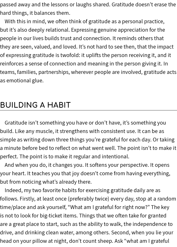 passed away and the lessons or laughs shared. Gratitude doesn’t erase the hard things, it balances them. With this in...