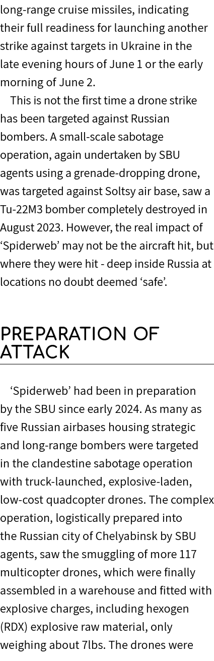 long range cruise missiles, indicating their full readiness for launching another strike against targets in Ukraine i...