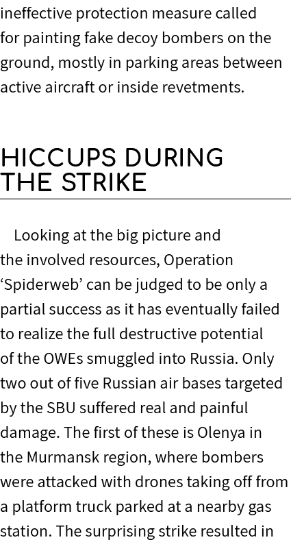 ineffective protection measure called for painting fake decoy bombers on the ground, mostly in parking areas between ...