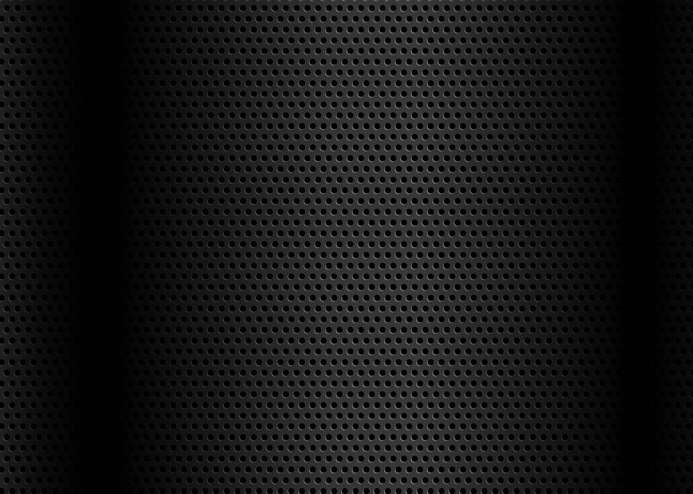 black metallic background with detailed circular mesh