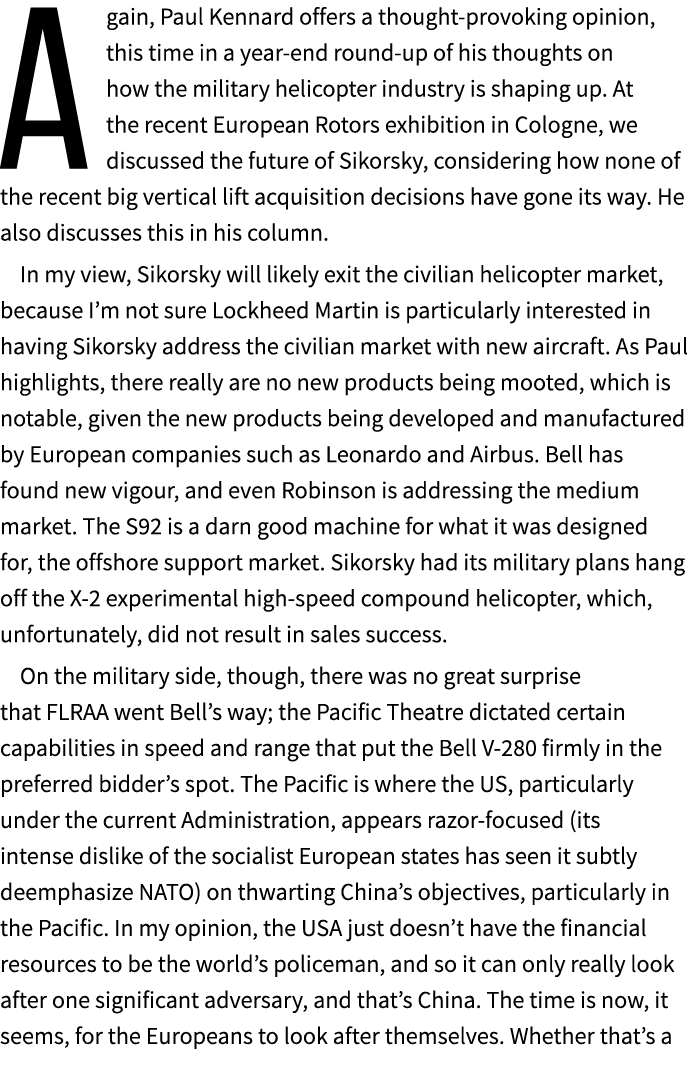 Again, Paul Kennard offers a thought provoking opinion, this time in a year end round up of his thoughts on how the m...
