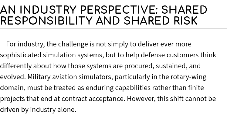 An Industry Perspective: Shared Responsibility and Shared Risk For industry, the challenge is not simply to deliver e...