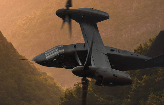 A large airplane with propellers is flying over a mountain range. AI generated content