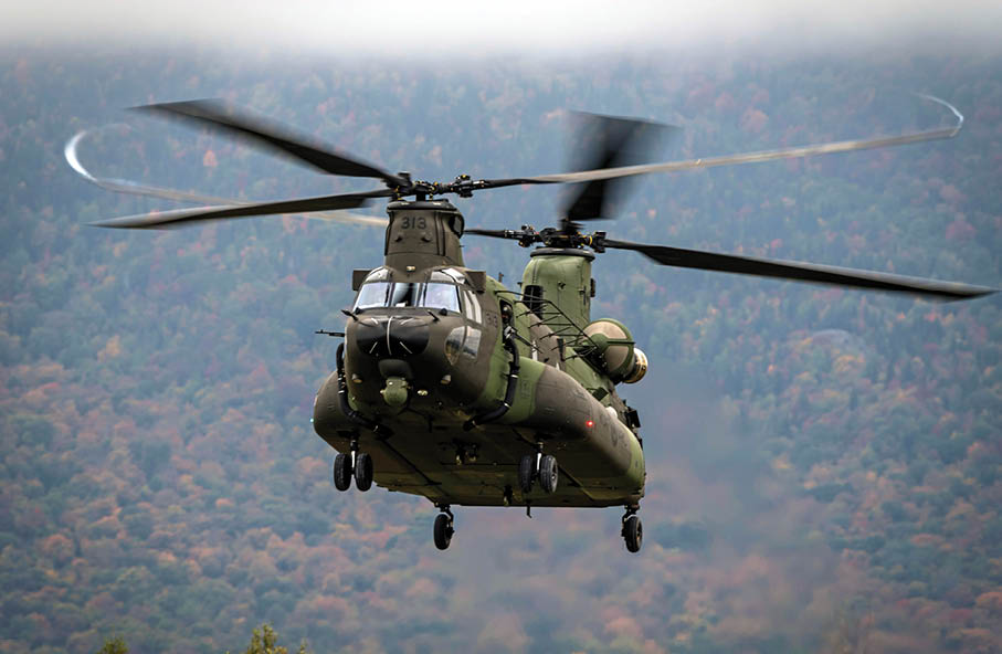 A helicopter with a large rotor is flying in the sky. AI generated content