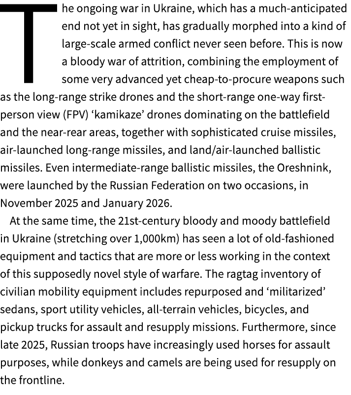 The ongoing war in Ukraine, which has a much anticipated end not yet in sight, has gradually morphed into a kind of l...
