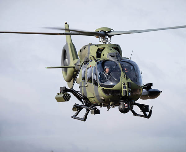 A man is piloting a helicopter with a large rotor blade. AI generated content