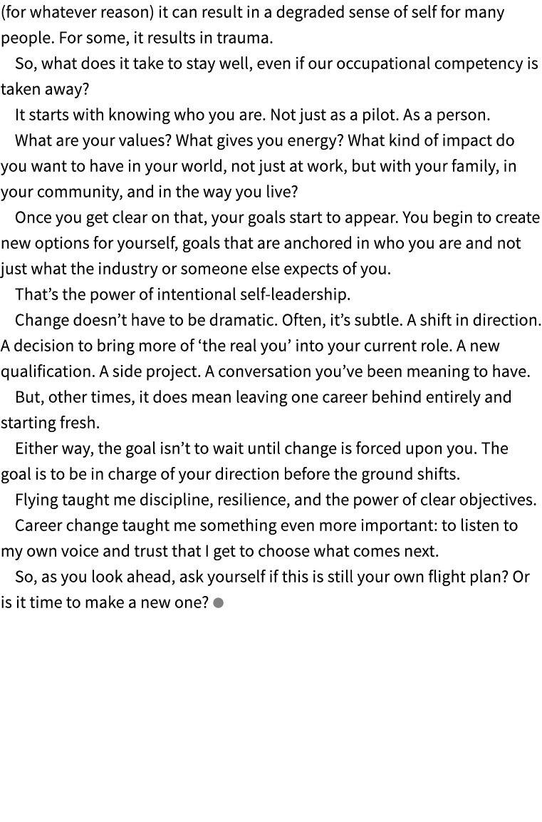 (for whatever reason) it can result in a degraded sense of self for many people. For some, it results in trauma. So, ...
