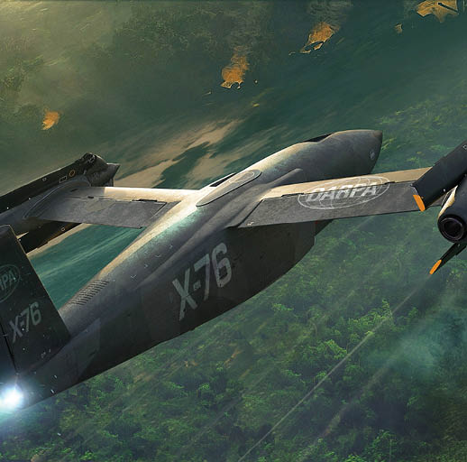 A fighter jet is flying through the air with a missile attached. AI generated content