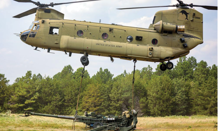 A large military helicopter is lifting a tank off the ground. AI generated content