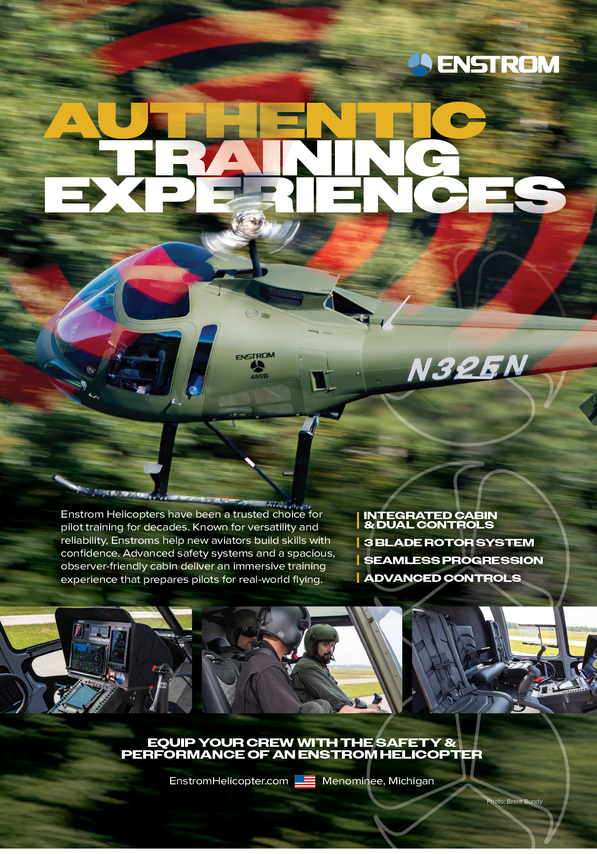 A helicopter with a man inside. Description generated by AI
