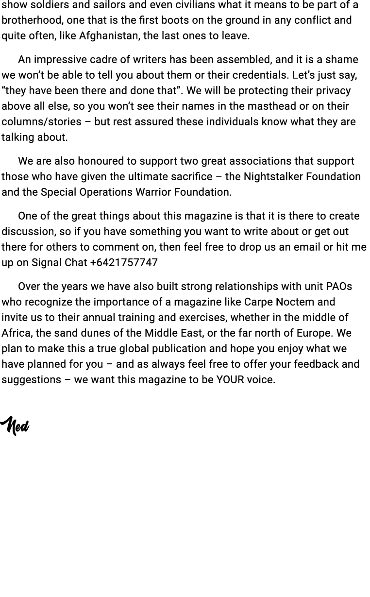 show soldiers and sailors and even civilians what it means to be part of a brotherhood, one that is the first boots o...