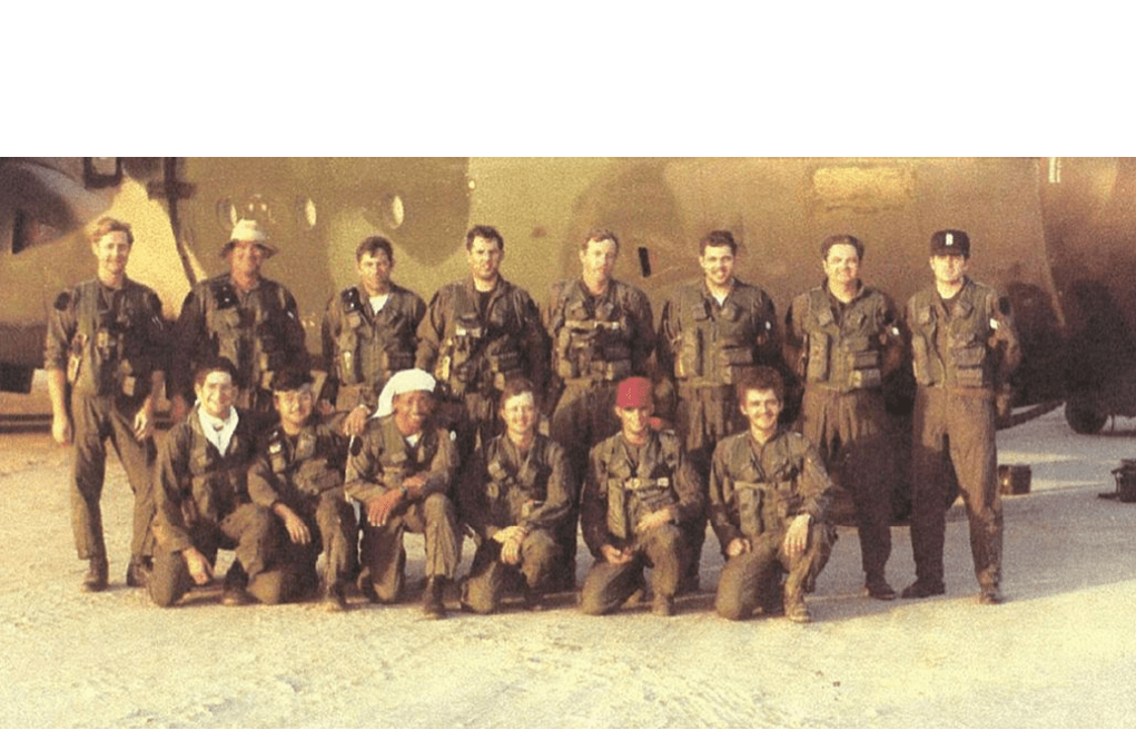 A group of men in military uniforms pose for a picture. AI generated content