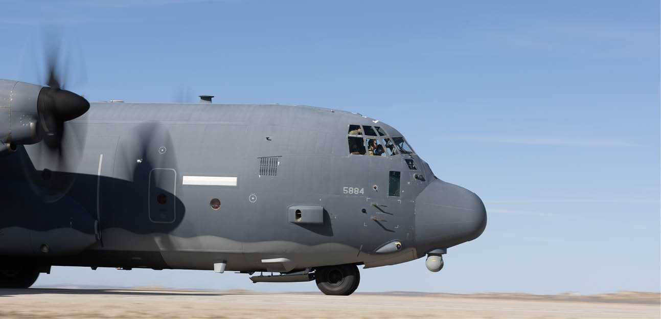 A large airplane with propellers is flying in the sky. AI generated content