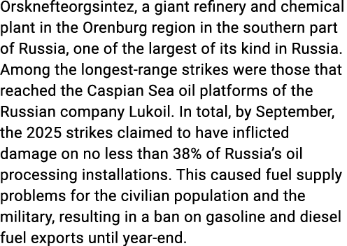 Orsknefteorgsintez, a giant refinery and chemical plant in the Orenburg region in the southern part of Russia, one of...