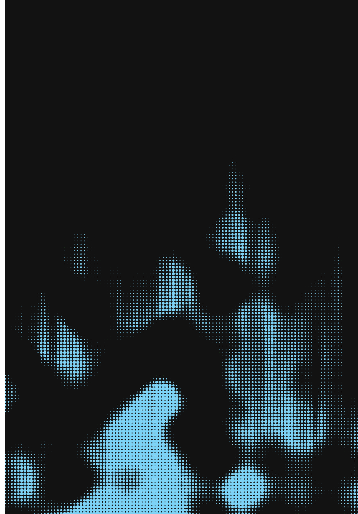 A blue image of a nude figure is displayed. AI generated content