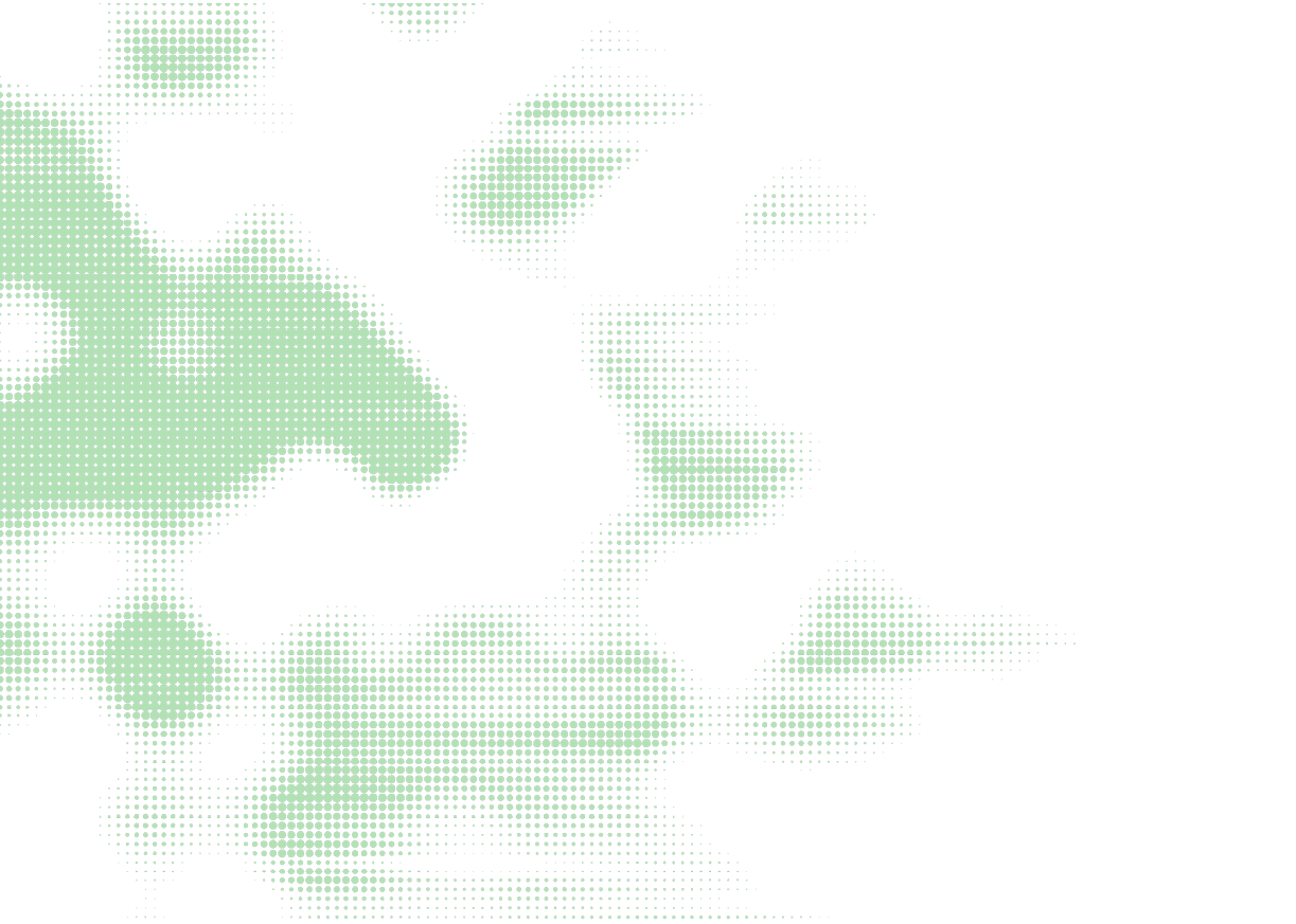 A green image with a nude figure in the center. AI generated content