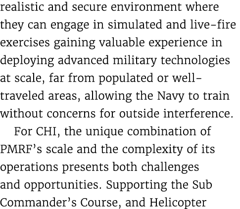 realistic and secure environment where they can engage in simulated and live fire exercises gaining valuable experien...